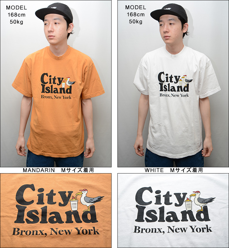 ONLY NY CITY ISLAND TEE オンリーニューヨーク Tシャツ 半袖Tシャツ