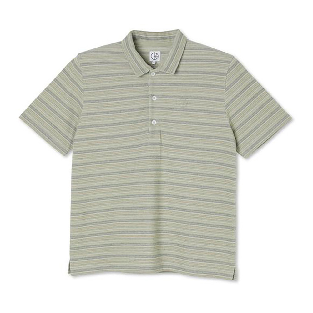 POLAR SKATE CO. MULTI STRIPE POLO SHIRT ポーラースケートカンパニー