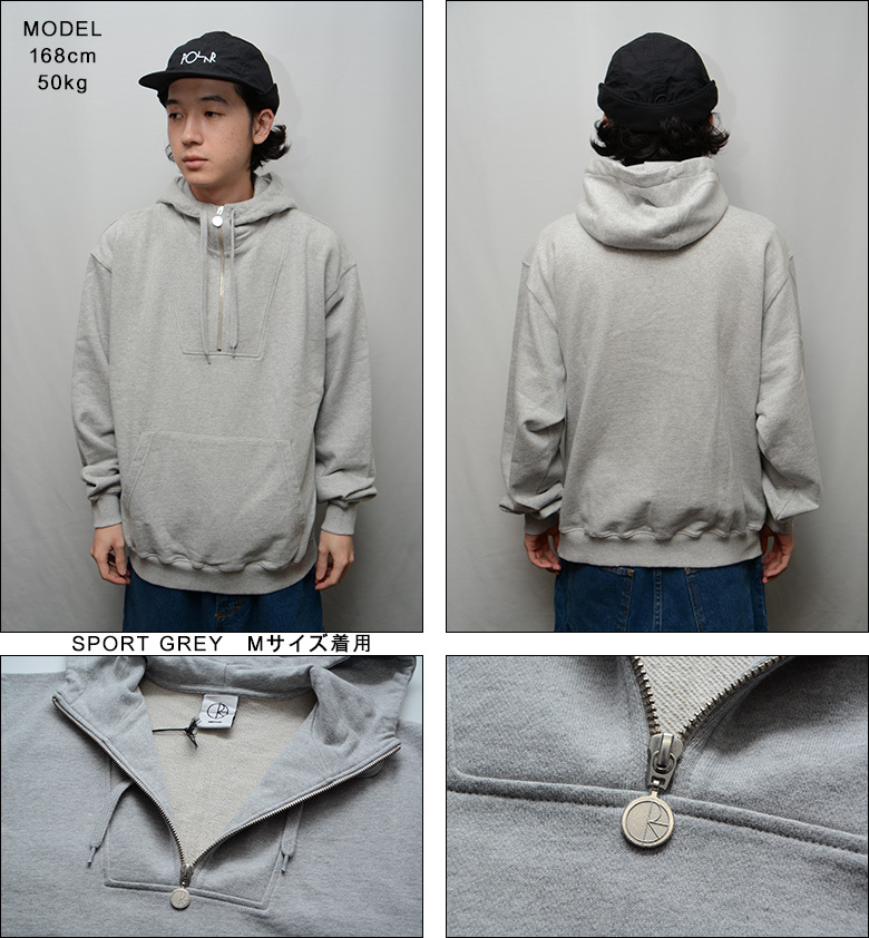 ポーラースケートカンパニー パーカー ） POLAR SKATE CO. HALF ZIP