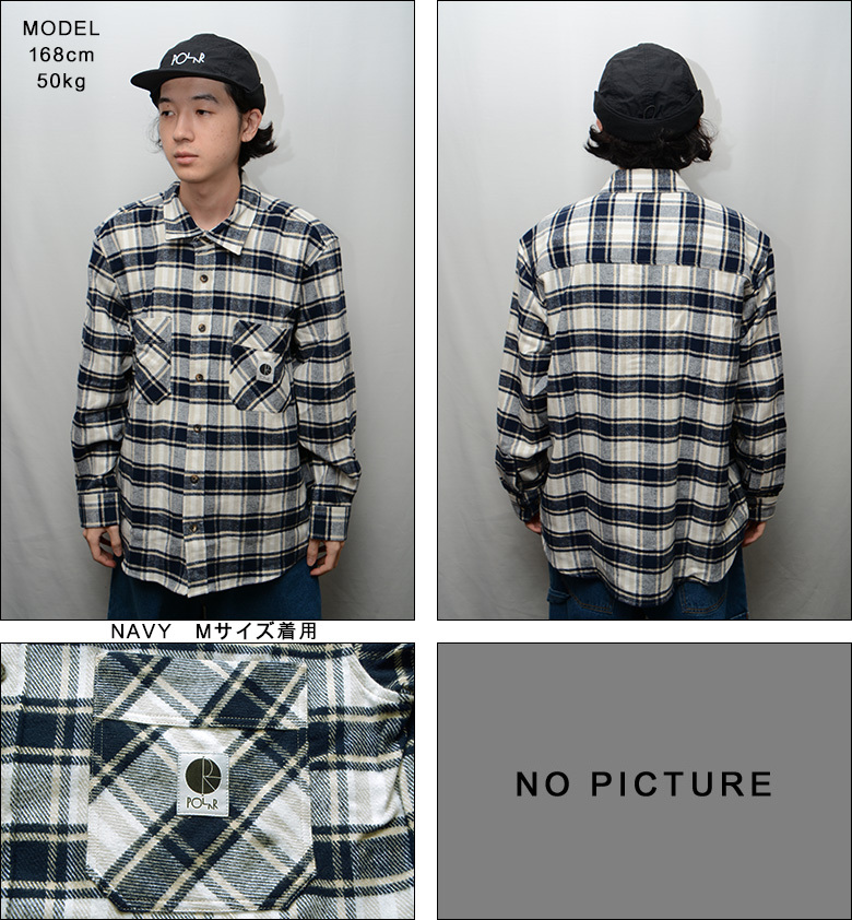 ポーラースケートカンパニー シャツ ） POLAR SKATE CO. FLANNEL SHIRT