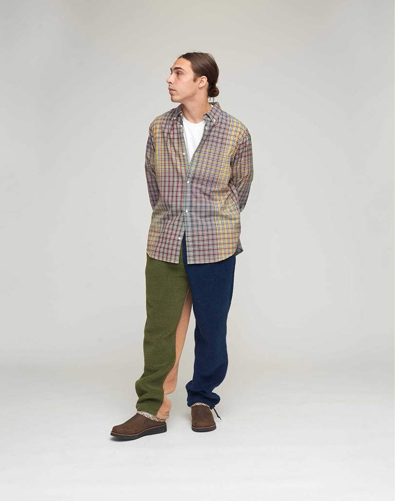 オンリーニューヨーク シャツ ） ONLY NY OMBRE PLAID POCKET SHIRT