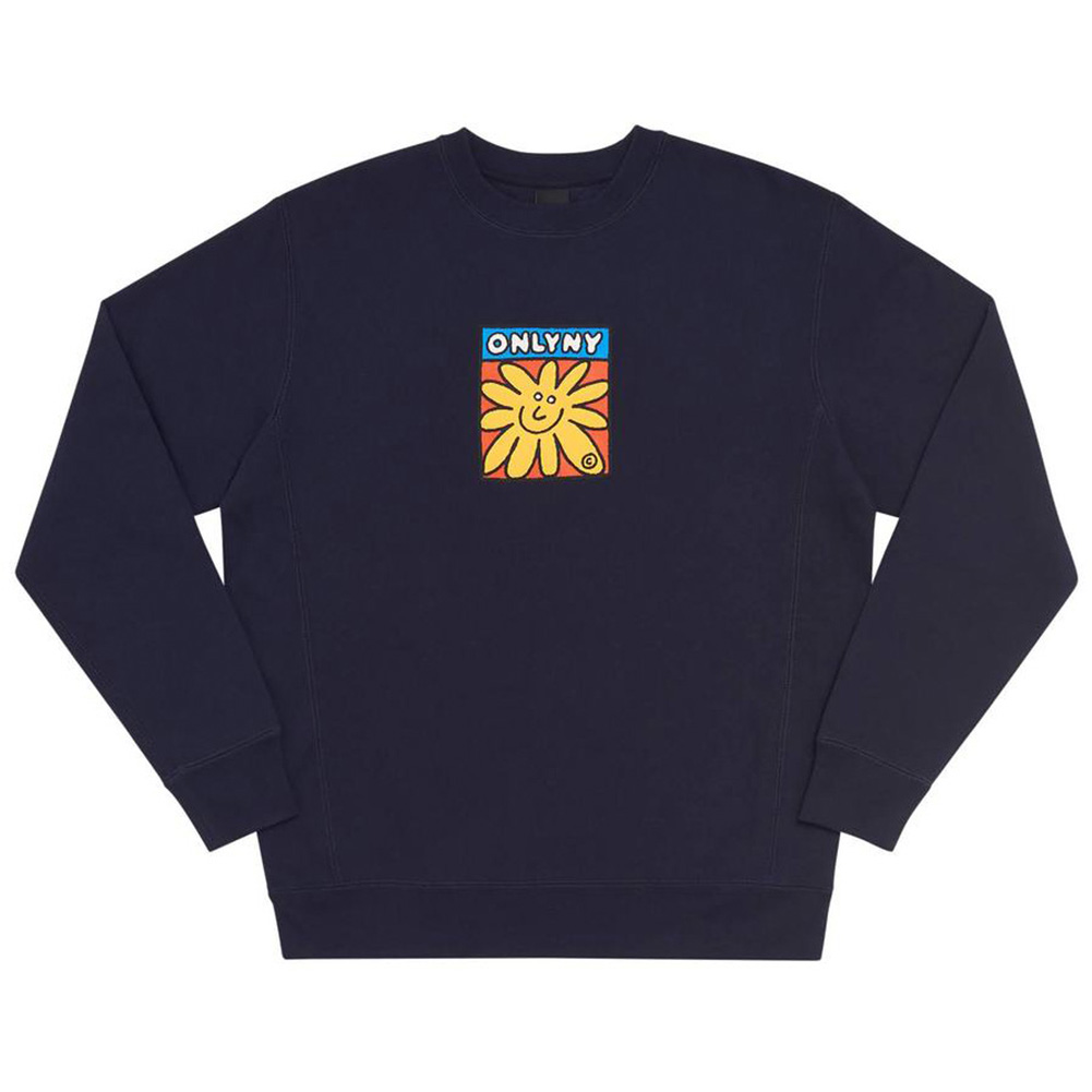 （ オンリーニューヨーク トレーナー ） ONLY NY FLOWER CREW NECK クルーネック スウェット ONLY NEW YORK