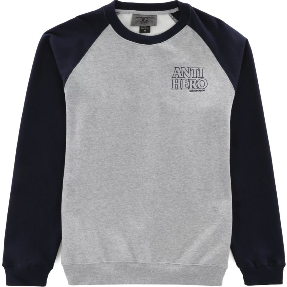 （ アンタイヒーロー トレーナー ） ANTI HERO LIL BLACK HERO OUTLINE CREW NECK SWEAT  クルーネックスウェット 正規取扱店