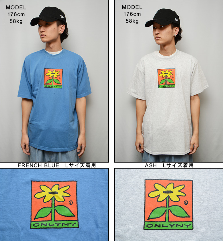 （ オンリーニューヨーク Tシャツ ） ONLY NY FLOWER TEE 半袖Tシャツ プリントTシャツ ONLY NEW YORK :  onlyny-2204224 : PAJABOO - 通販 - Yahoo!ショッピング