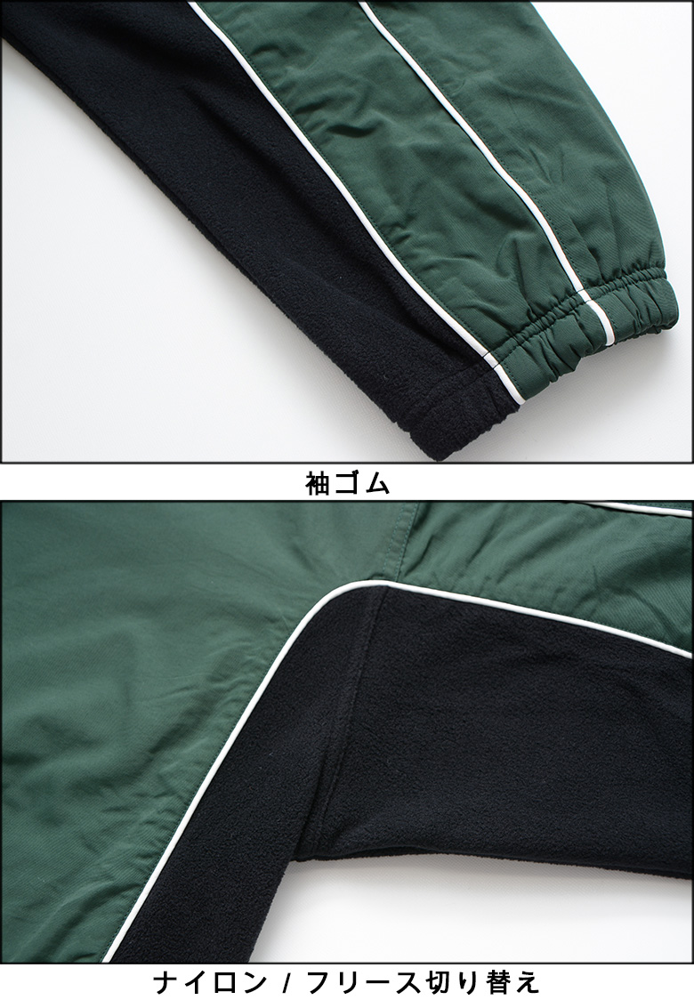 グランドコレクション ジャケット GRAND COLLECTION NYLON / FLEECE JACKET アウター フリースジャケット  ナイロンジャケット スケーター スケート