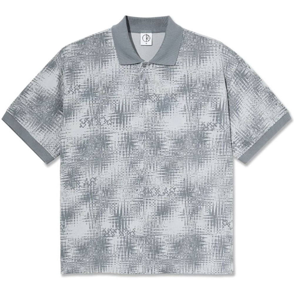 ポーラースケートカンパニー ポロシャツ POLAR SKATE CO. SURF POLO SHIRT SCRIBBLE ポロ スケート｜pajaboo｜02