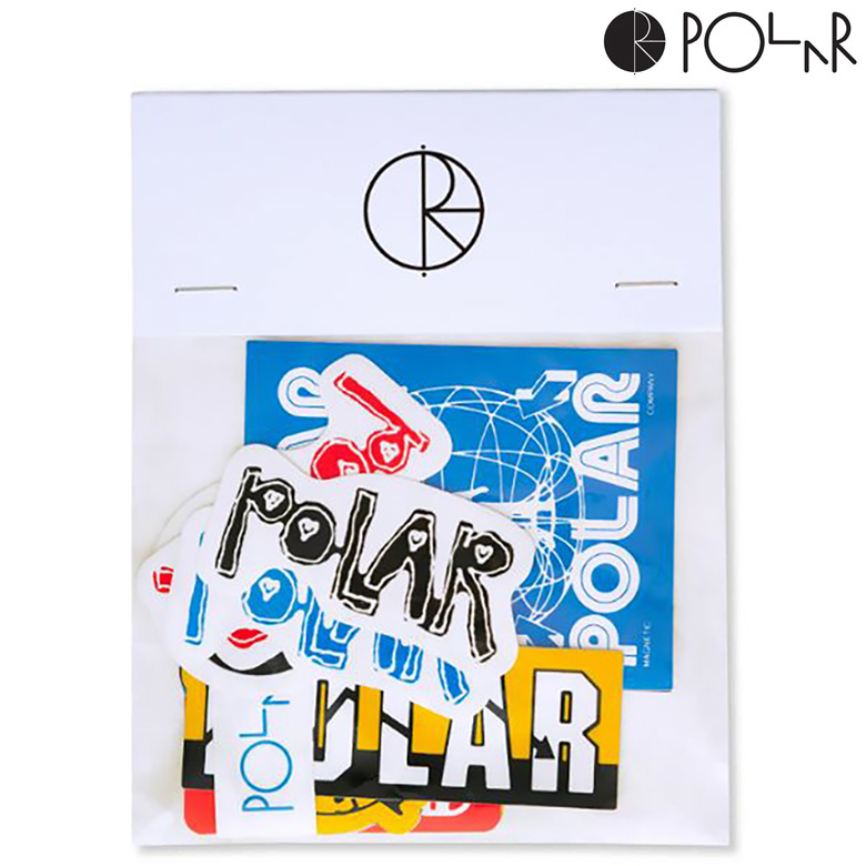 SKYLRK クルーネック ステッカー　ショッパー POLAR SKATE CO.（ポーラースケートカンパニー） ステッカー POLAR