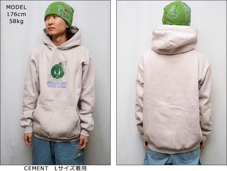 バターグッズ パーカー BUTTER GOODS BOMB PULLOVER HOOD フード