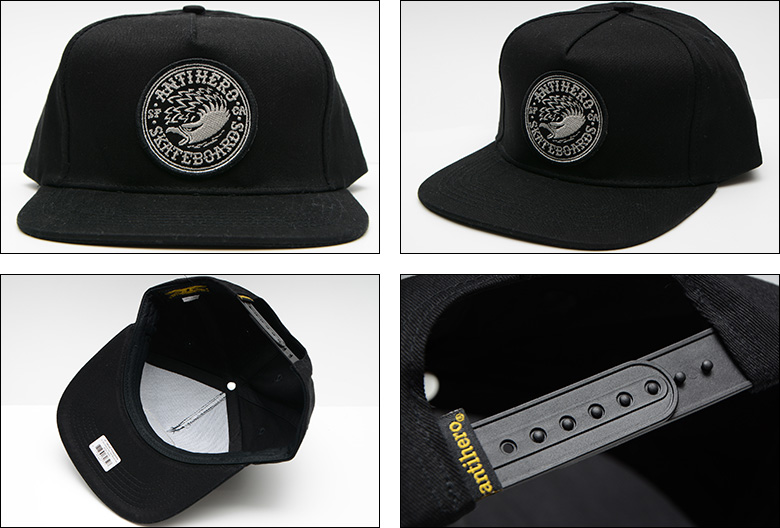 ANTIHERO OUTOFORDER SNAPBACK HAT キャップ ANTI HERO SNAPBACK CAP | BLACK - HORRIBLE'S PROJECT
