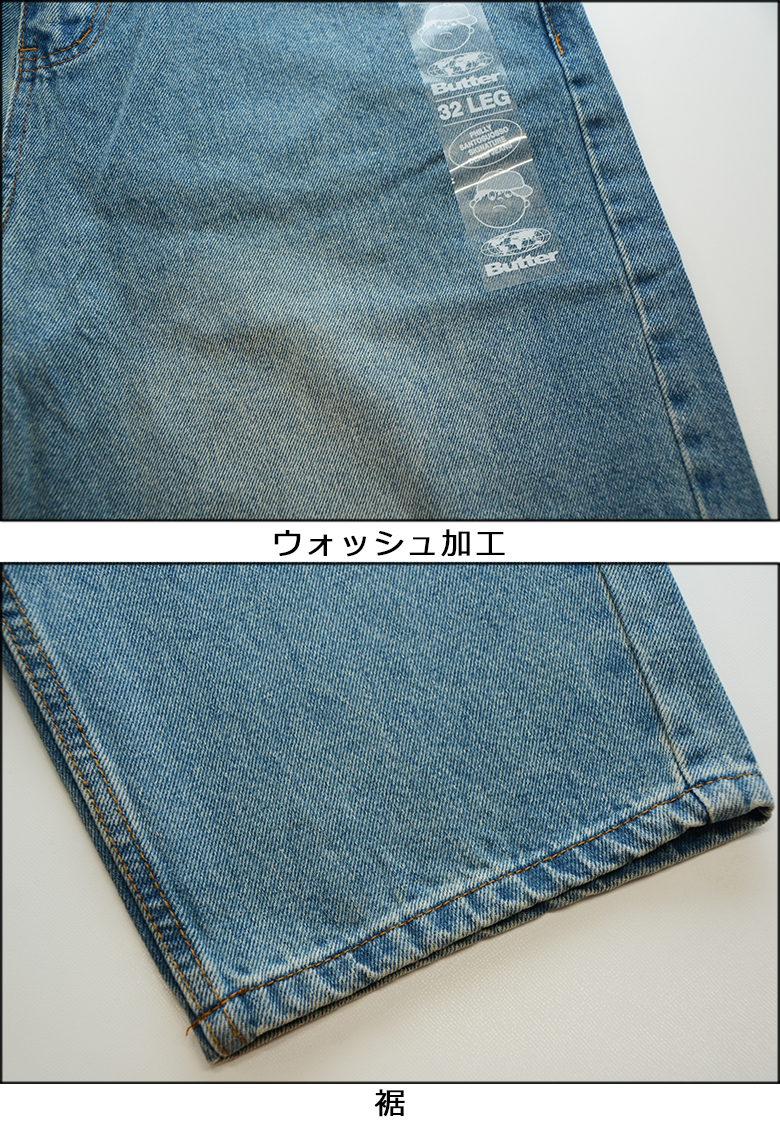 Butter Goods（バターグッズ） パンツ BUTTER GOODS SANTOSUOSSO DENIM
