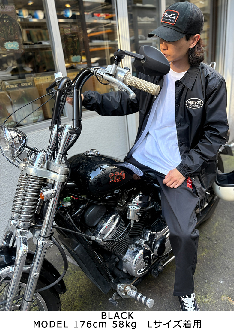VANSON（バンソン） ジャケット VANSON NYLON JACKET コーチジャケット