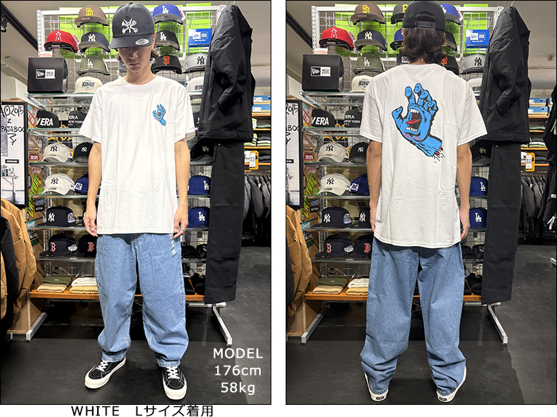 SANTA CRUZ（サンタクルーズ） Tシャツ SANTA CRUZ SCREAMING HAND TEE
