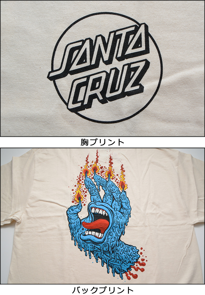 SANTA CRUZ（サンタクルーズ） Tシャツ SANTA CRUZ PACE RITUAL HAND S