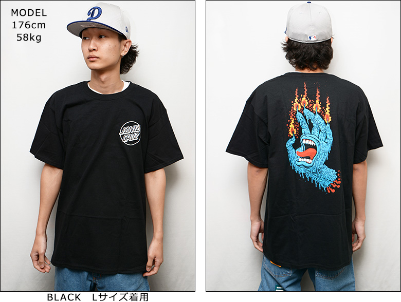 SANTA CRUZ（サンタクルーズ） Tシャツ SANTA CRUZ PACE RITUAL HAND S