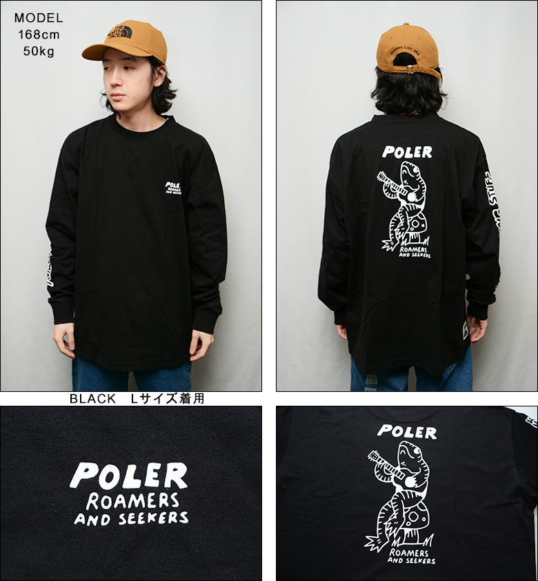 POLeR （ ポーラー ロンT ） POLER OUT MI SWAMP RELAX FIT L/S