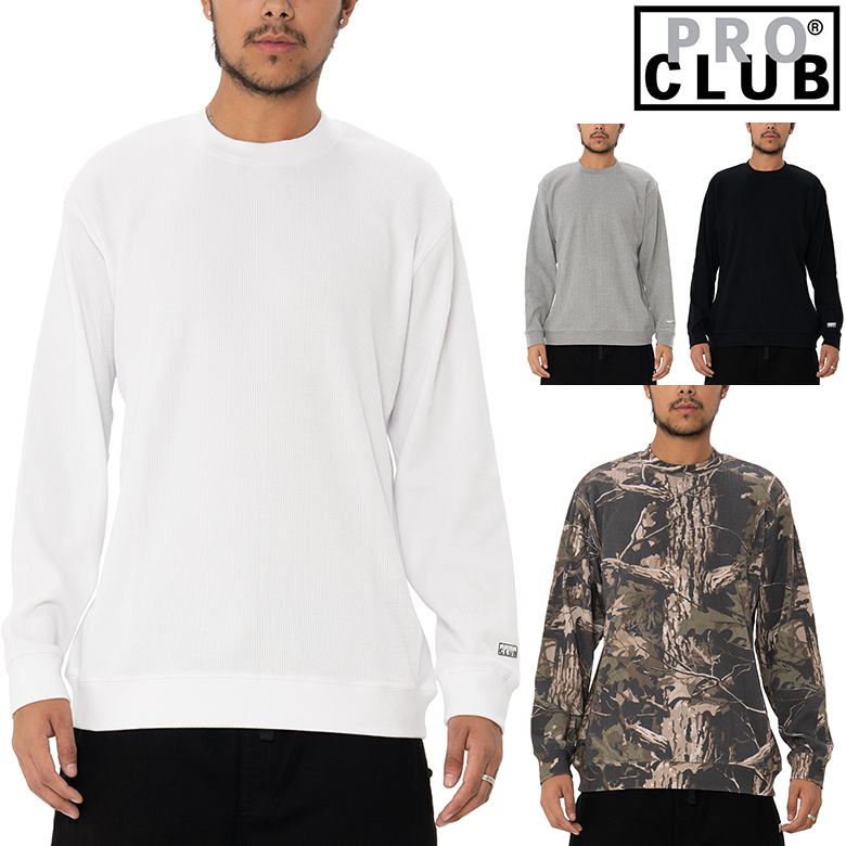 PRO CLUB（プロクラブ） サーマル ロンT PRO CLUB HEAVY WEIGHT