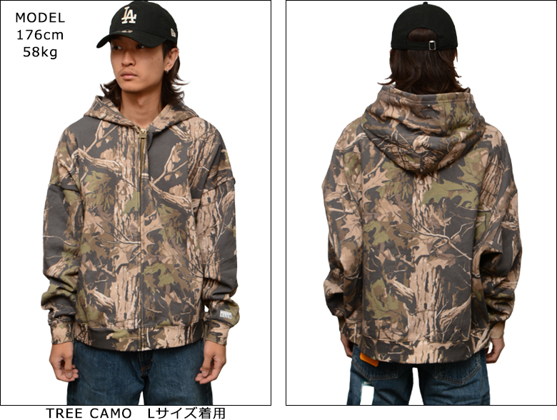 PRO CLUB（プロクラブ） ジップ パーカー PRO CLUB HEAVY WIDE FLEECE