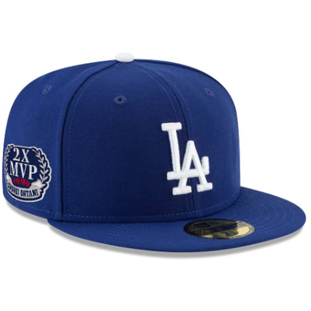 ニューエラ 大谷 翔平 モデル US限定 キャップ 海外限定 日本未発売 NEW ERA 59FIFTY MLB Shohei Ohtani MVP  Los Angeles Dodgers Royal Blue ドジャース