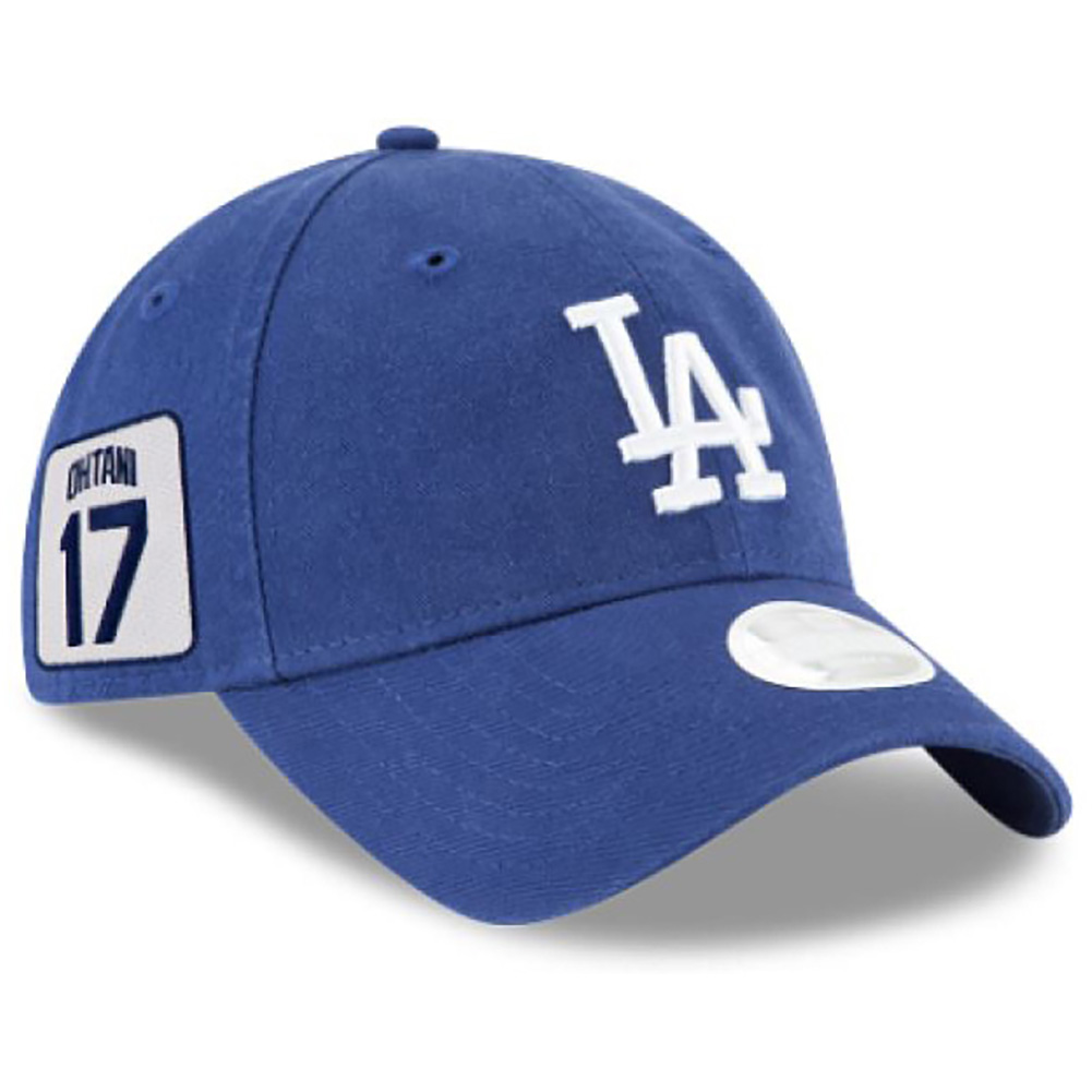 ニューエラ 大谷 翔平 モデル US限定 キャップ 海外限定 日本未発売 NEW ERA 9TWENTY MLB Shohei Ohtani 17  Los Angeles Dodgers Royal Blue ドジャース