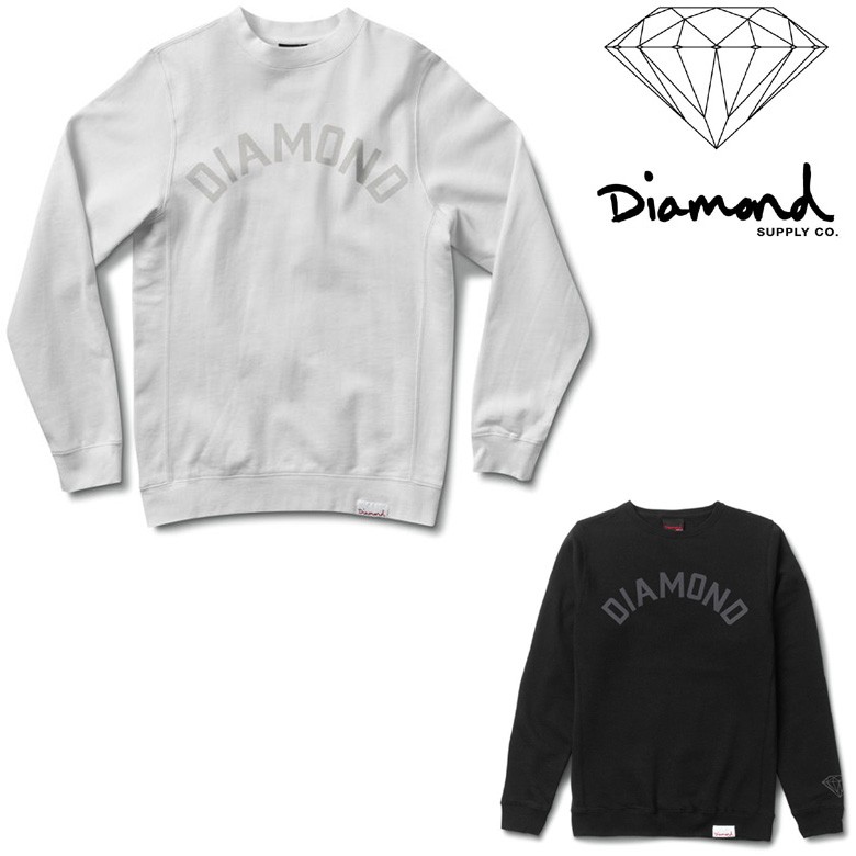 DIAMOND SUPPLY CO ARCH CREW NECK ダイヤモンドサプライ クルーネック 