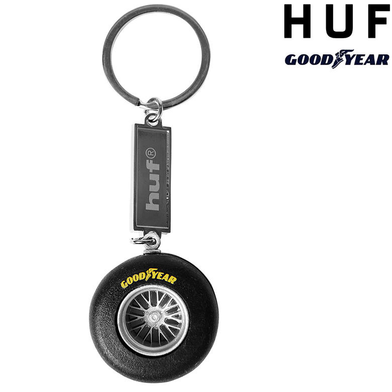 HUF ハフ キーチェーン x GOODYEAR KEYCHAIN グッドイヤー