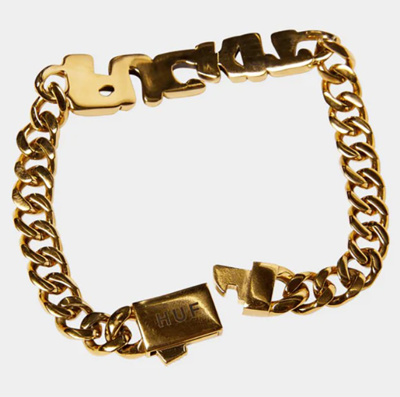 HUF（ハフ） ブレスレット HUF FUCK IT WARPED ID BRACELET