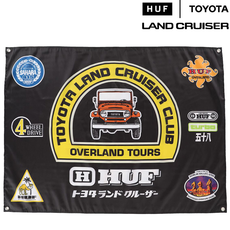 新品/未使用品）HUF X LAND CRUISER ランドクルーザー 新品/未使用品）HUF X LAND CRUISER ランドクルーザー