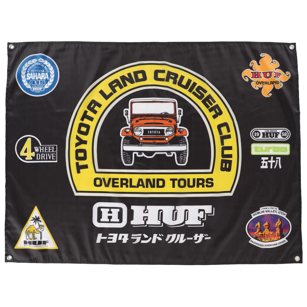 HUF ハフ トヨタ ランドクルーザー TOYOTA LAND CRUISER OVERLAND