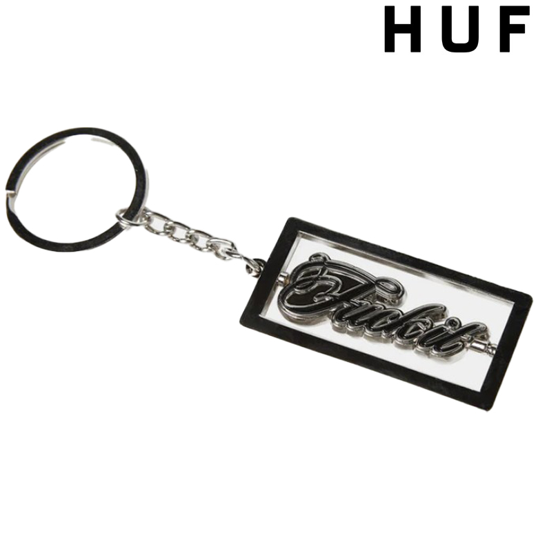HUF（ハフ） キーチェーン HUF EMBLEM KEYCHAIN キーホルダー