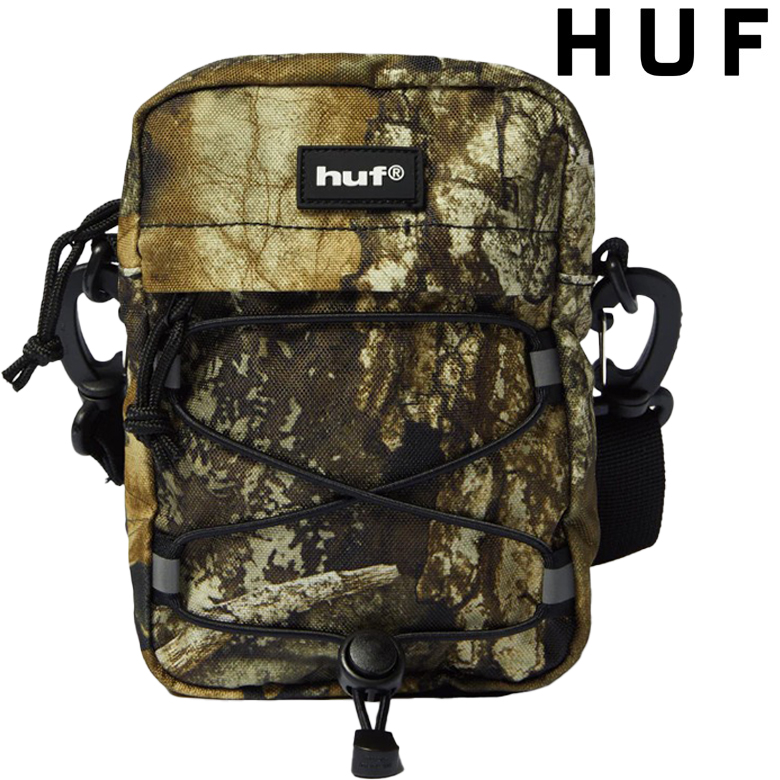 HUF（ハフ） ショルダーバッグ HUF REALTREE BOWERY SIDE BAG バッグ