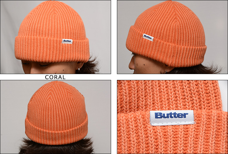 ButterGoodsビーニー 希少 Butter Goods BUTTER GOODS Wired Skully Beanie Purple