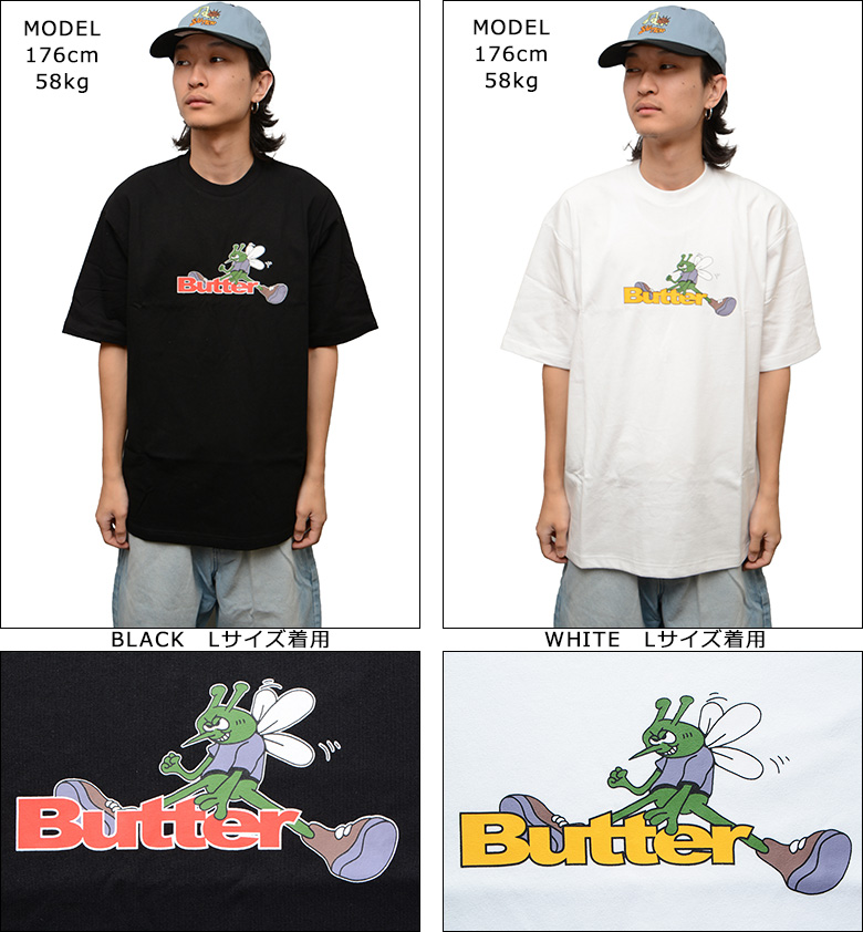 Butter Goods（バターグッズ） Tシャツ BUTTER GOODS SKEETER LOGO TEE