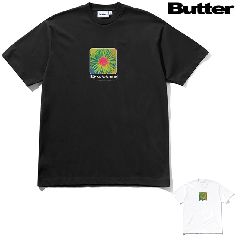 Butter Goods Thanks Tシャツ 半袖 White Black 送料込み Butter Goods - Butter Goods x Miles Davis ThanksT-shirt