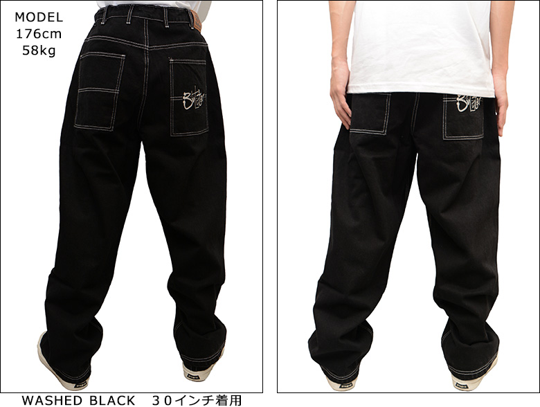 Butter Goods（バターグッズ） パンツ BUTTER GOODS SCRIBBLE DENIM