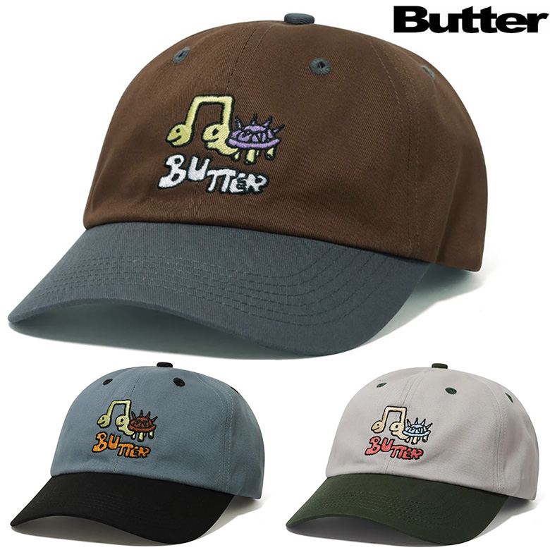 Butter Goods（バターグッズ） キャップ BUTTER GOODS TURTLE 6PANEL