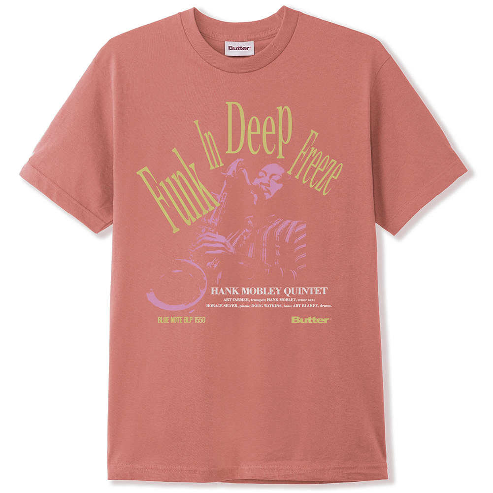 Butter Goods x Blue Note Funk Tシャツ 半袖 2色 送料込み Blue Note x Butter Goods - Funk T-Shirt - Blue Note Records