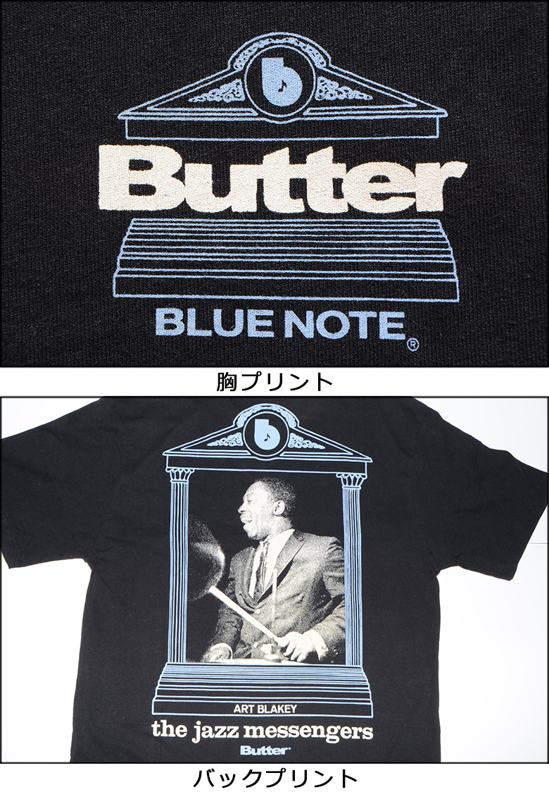 Butter Goods バターグッズ Tシャツ BUTTER GOODS x BLUE NOTE