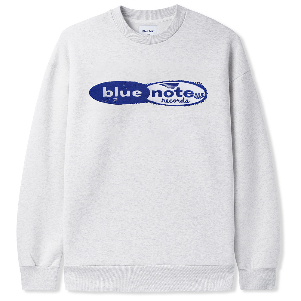 バターグッズ トレーナー BUTTER GOODS x BLUE NOTE RECORD LOGO