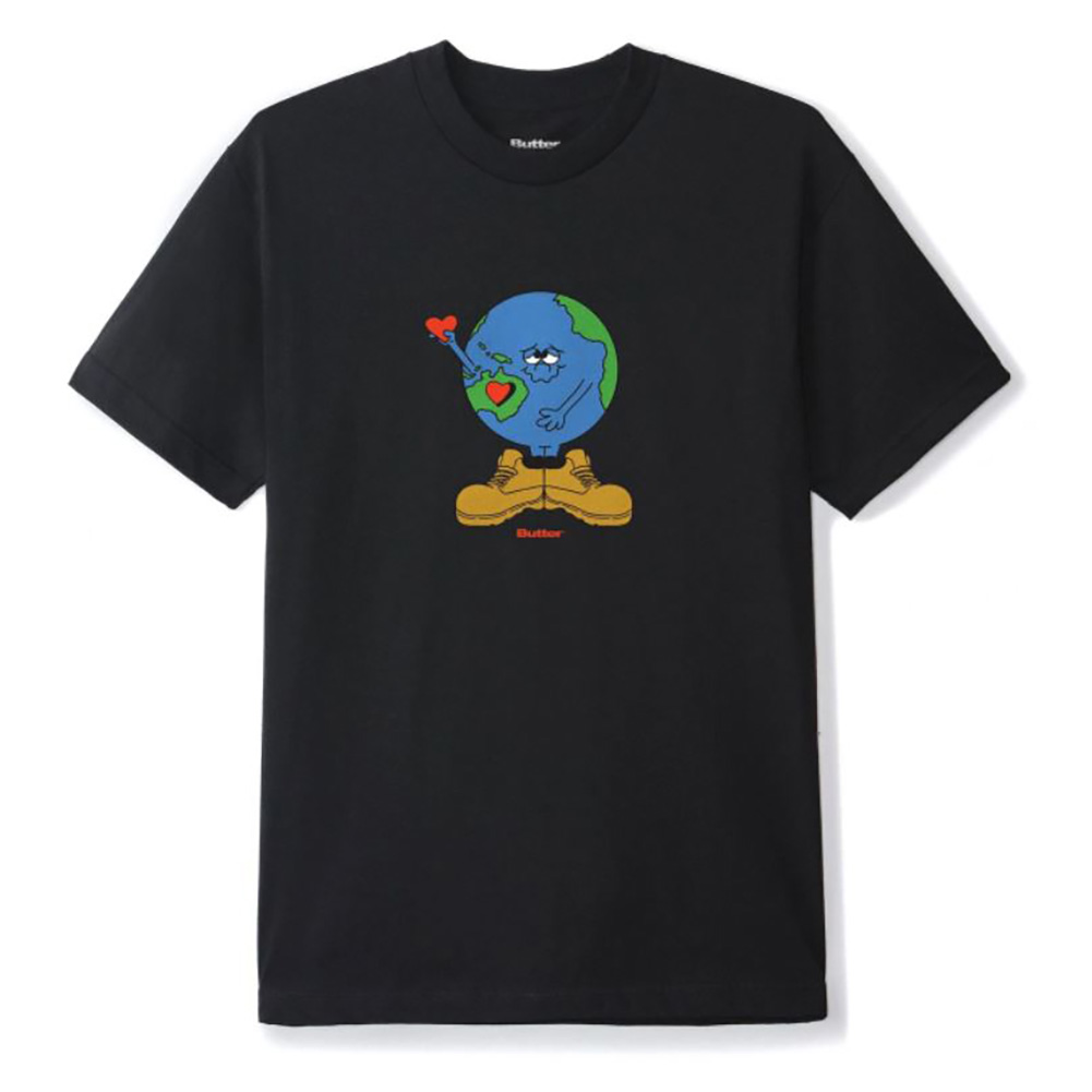 【Butter Goods】バターグッズ Tempo Logo Tee Tシャツ Tempo Logo Tee, Navy – Butter Goods
