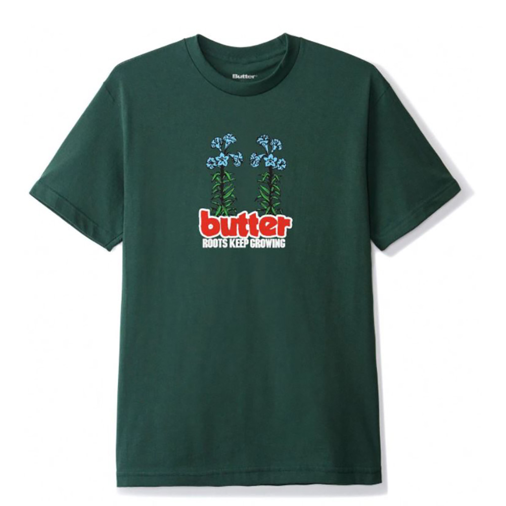 バターグッズ Tシャツ ） BUTTER GOODS ROOTS TEE 半袖T プリントT