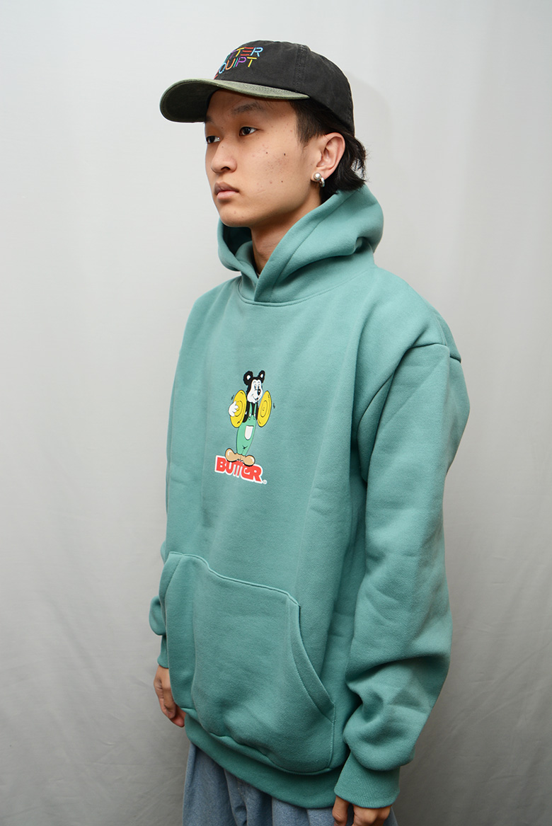 バターグッズ パーカー ） BUTTER GOODS CYMBALS PULLOVER HOOD フード