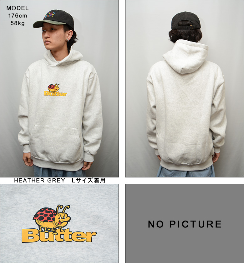 バターグッズ パーカー ） BUTTER GOODS BUG LOGO PULLOVER HOOD