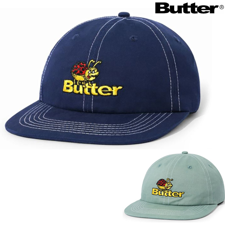 バターグッズ キャップ ） BUTTER GOODS BUG 6PANEL CAP 帽子 スケート 