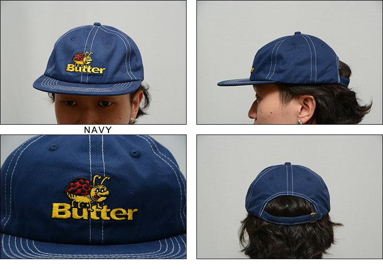 バターグッズ キャップ ） BUTTER GOODS BUG 6PANEL CAP 帽子 スケート