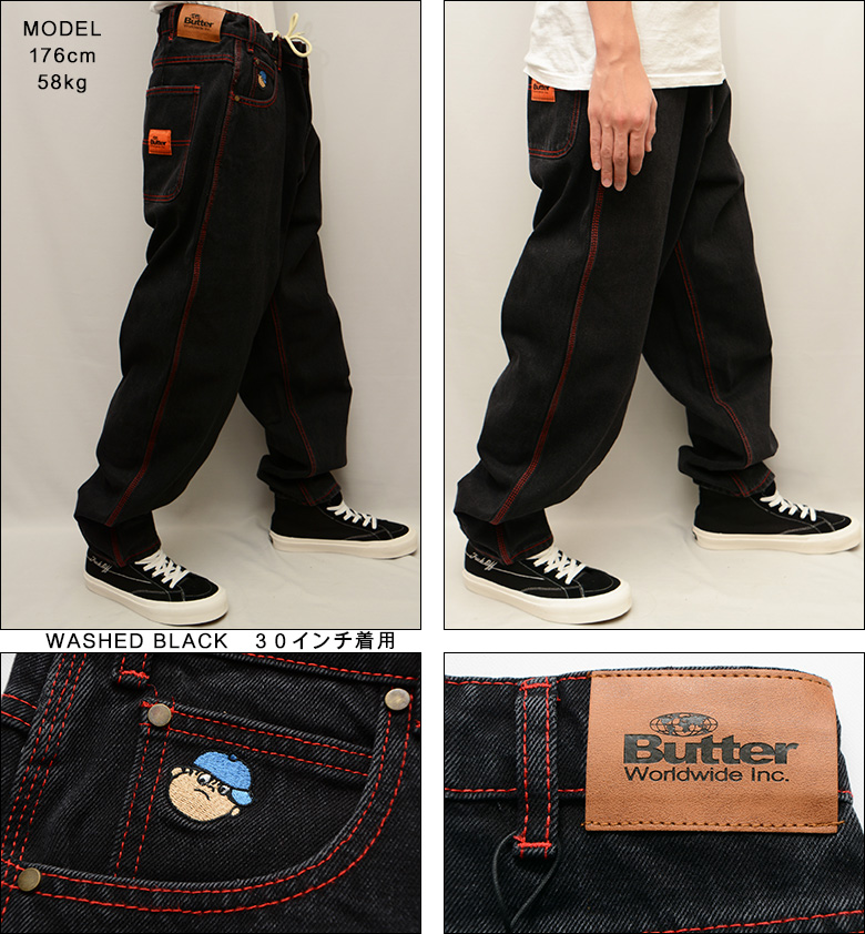 バターグッズ パンツ BUTTER GOODS SANTOSUOSSO DENIM PANTS デニム