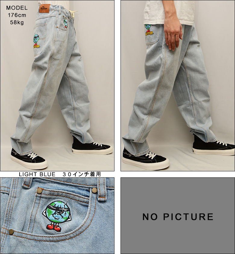 バターグッズ パンツ BUTTER GOODS BLINDFOLD DENIM PANTS デニム