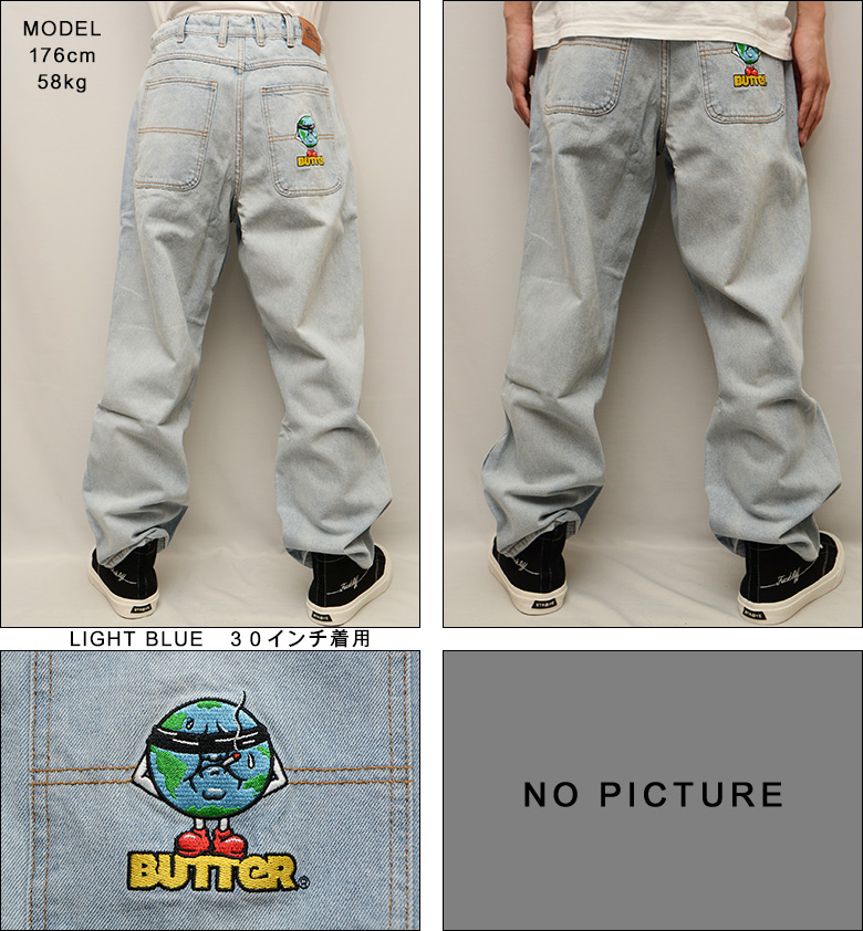 バターグッズ パンツ BUTTER GOODS BLINDFOLD DENIM PANTS デニム