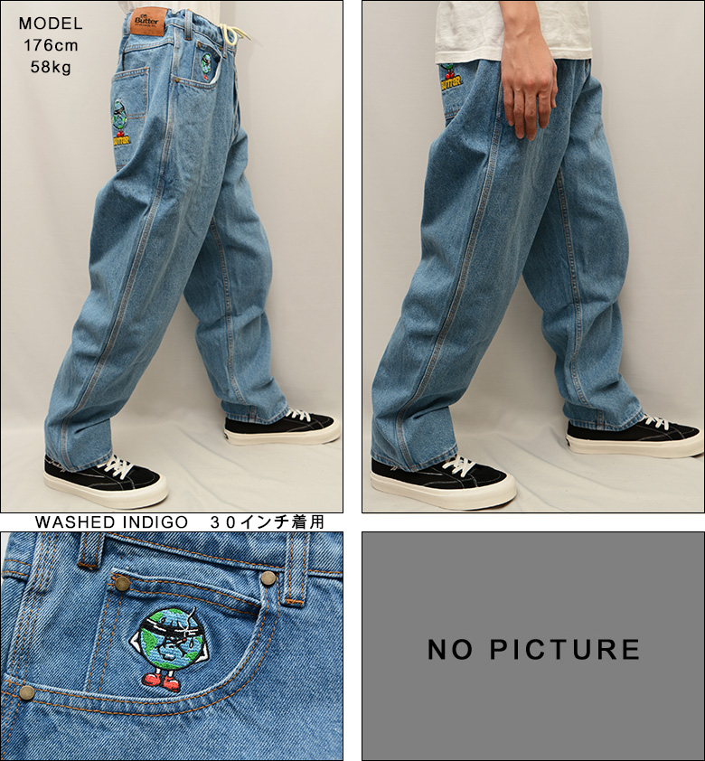 バターグッズ パンツ BUTTER GOODS BLINDFOLD DENIM PANTS デニム