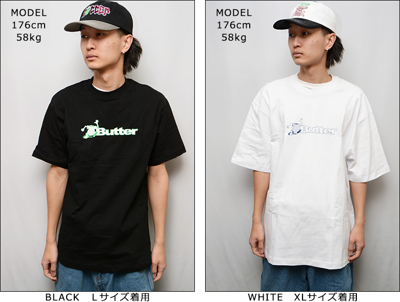【関送無料】 Butter Goods Lock ロゴ 半袖 Tシャツ Butter Goods Lock T-Shirt Black | END. (ES)