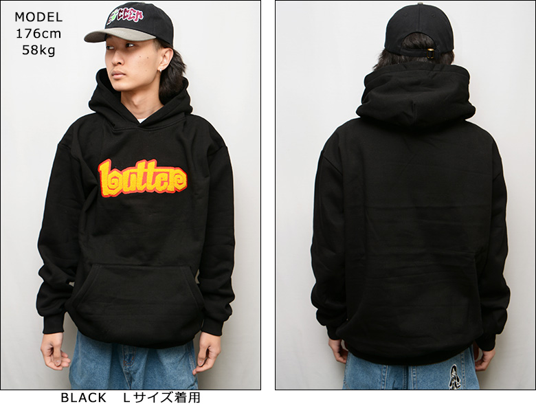 バターグッズ パーカー BUTTER GOODS SWIRL PULLOVER HOOD フード